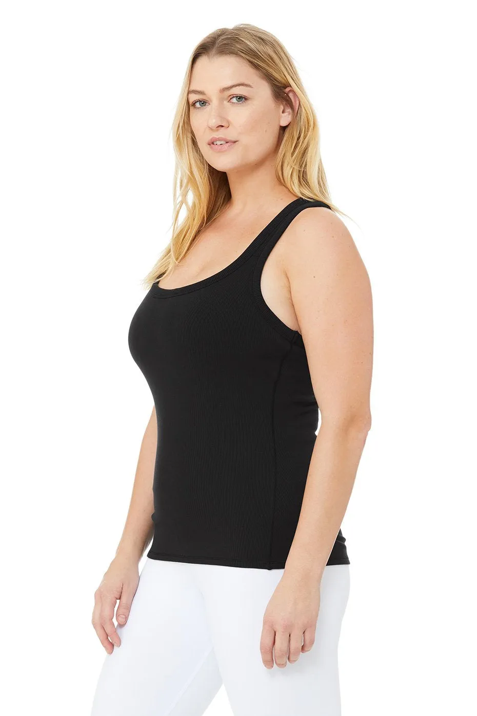 Rib Support Tank - Black
