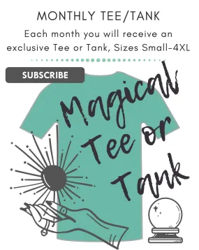 Saged & Stoned, Monthly Tee/Tank Subscription   Free Shipping!