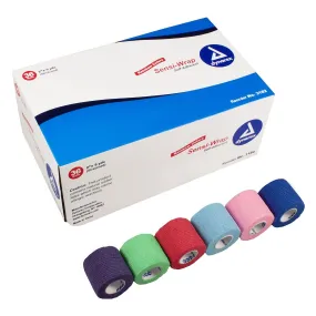 Sensi-Wrap Self-Adherent Bandage, 2" x 5 yds., Rainbow