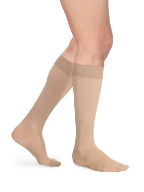Sigvaris Opaque (Formerly 860 Select Comfort) Men's Knee High w/ Silicone 20-30mmHg-Closed Toe
