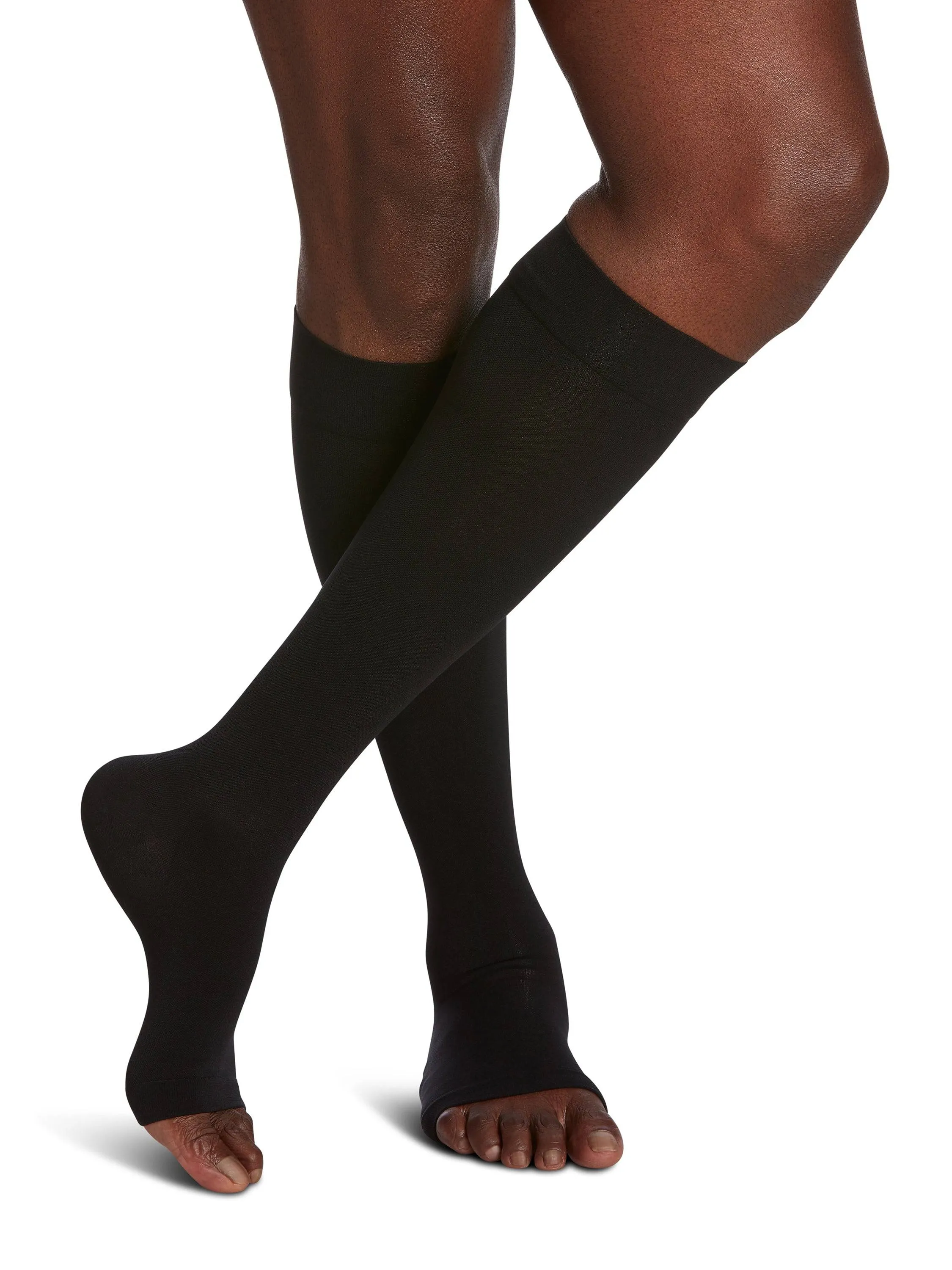 Sigvaris Opaque (Formerly 860 Select Comfort) Unisex Knee High  30-40mmHg-Open Toe