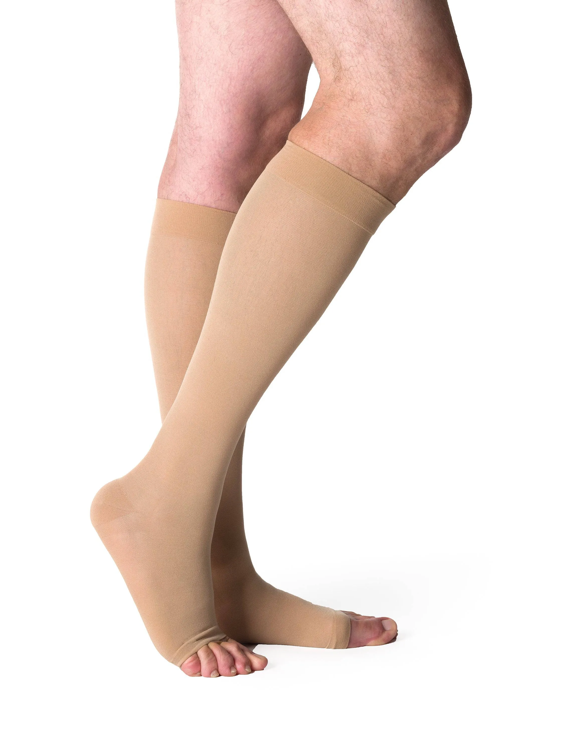 Sigvaris Opaque (Formerly 860 Select Comfort) Unisex Knee High  30-40mmHg-Open Toe