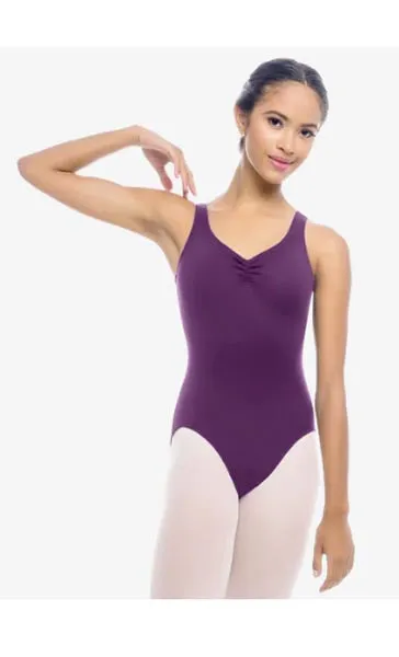 So Danca SL06 Jennifer Adult Tank Leotard With Pinched Front