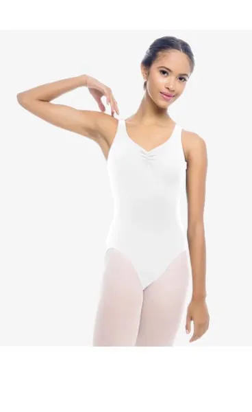 So Danca SL06 Jennifer Adult Tank Leotard With Pinched Front
