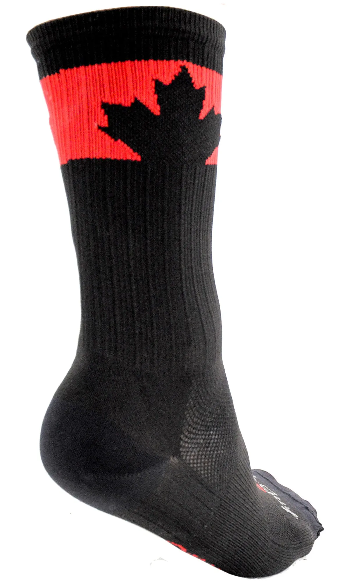 SockGuy Canada Flag 6" Cuff Cycling Sock