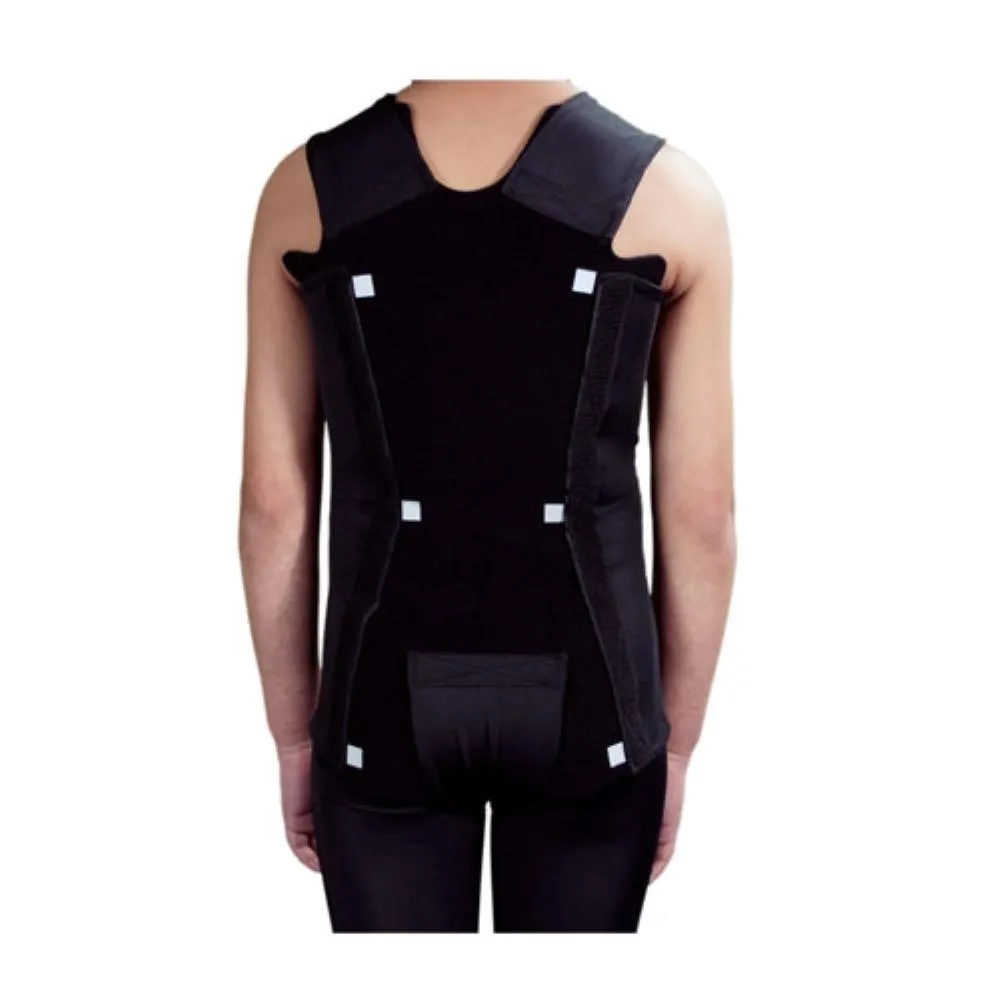 SPIO Classic TLSO Compression Vest - Black