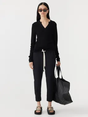 stretch twill tapered pant
