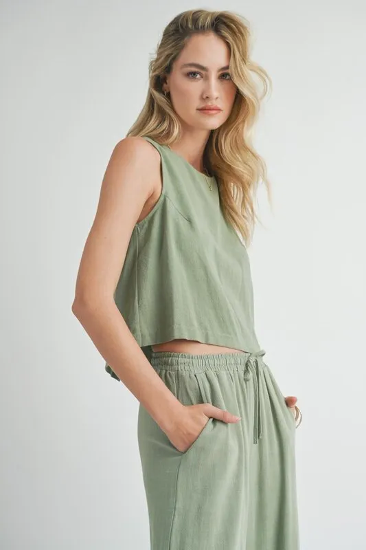 Sugarloaf Linen Tank
