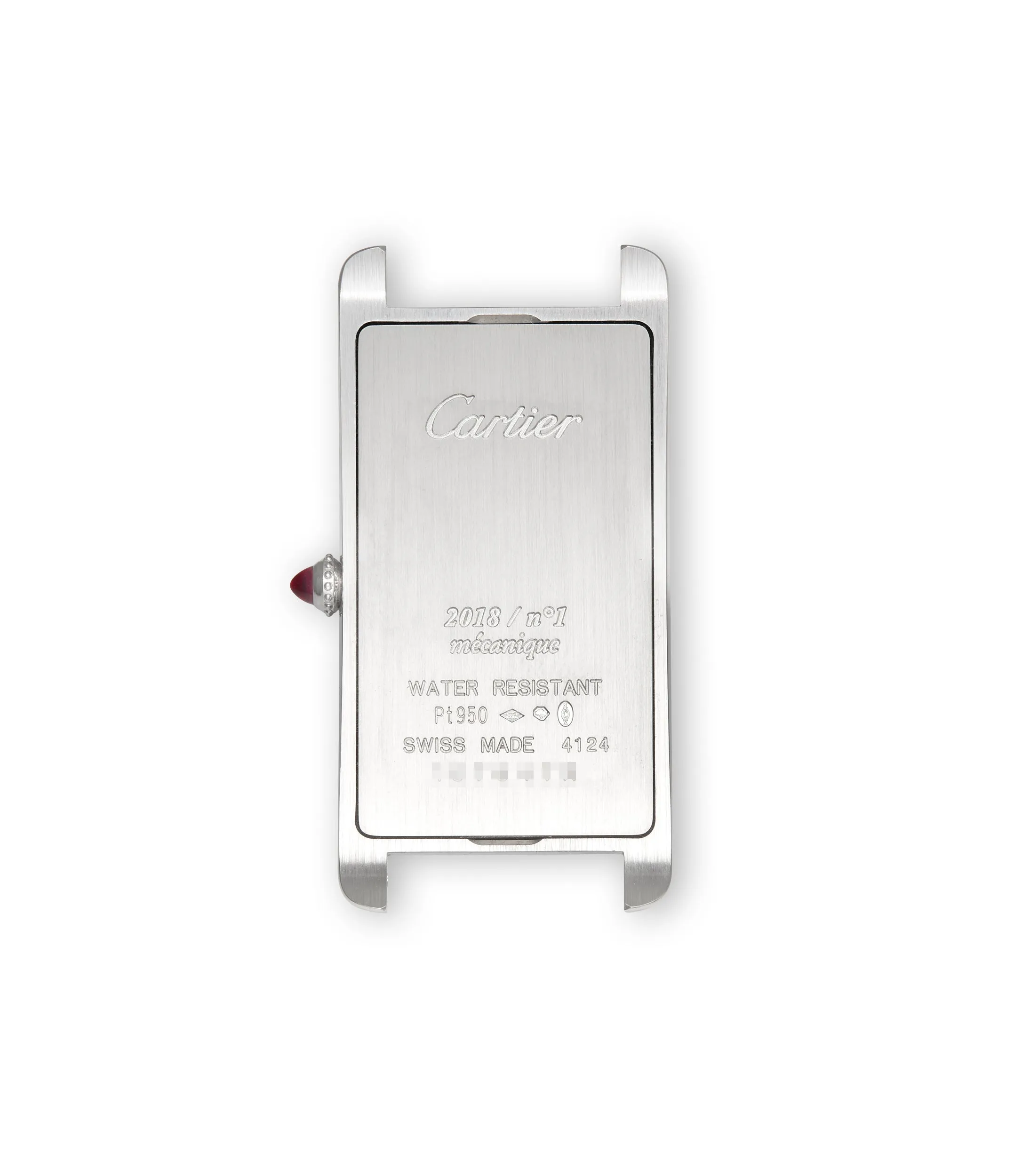 Tank Cintrée | Special Order | Platinum