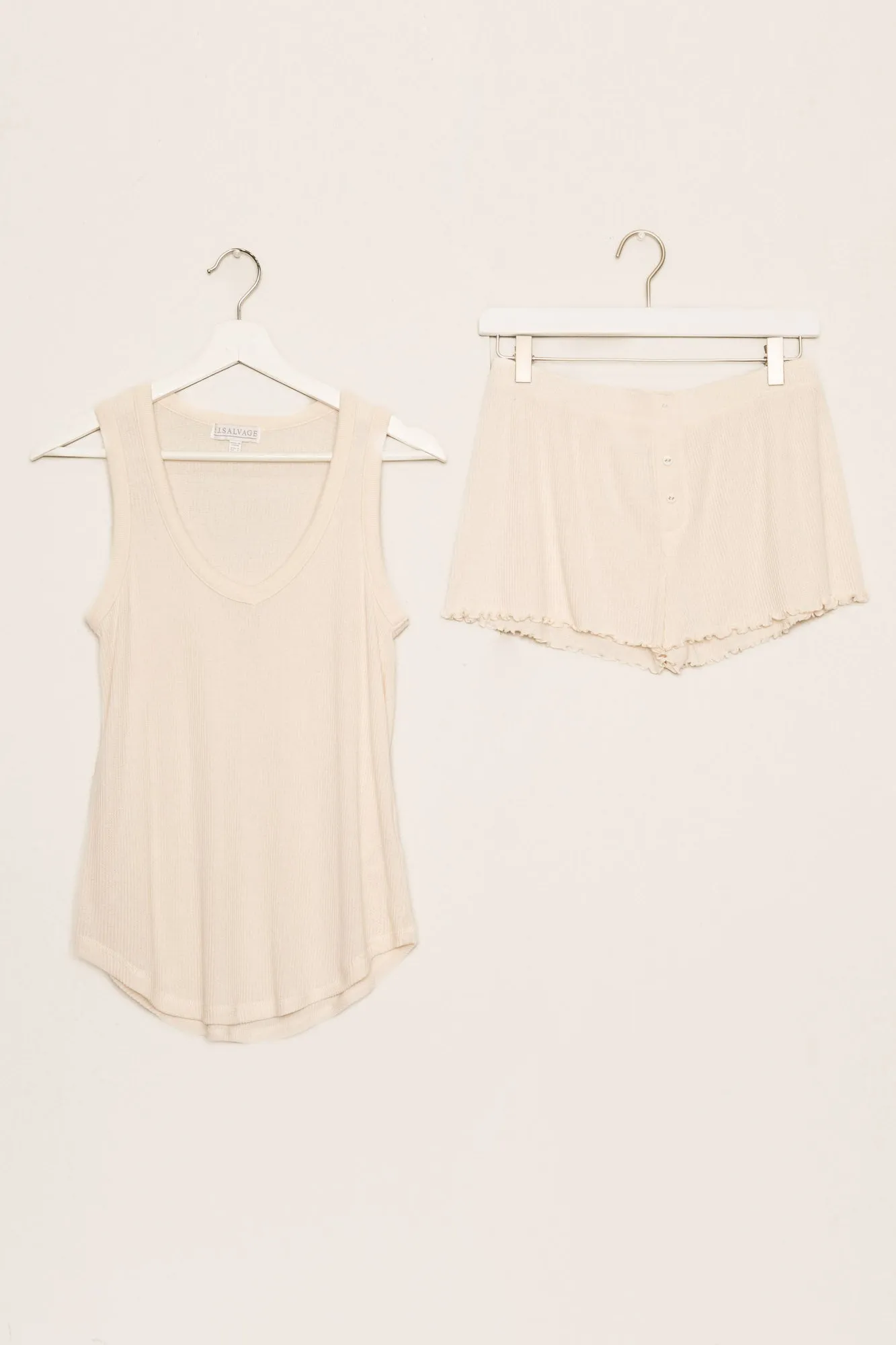 Textured Essentials Shorts Lounge Set