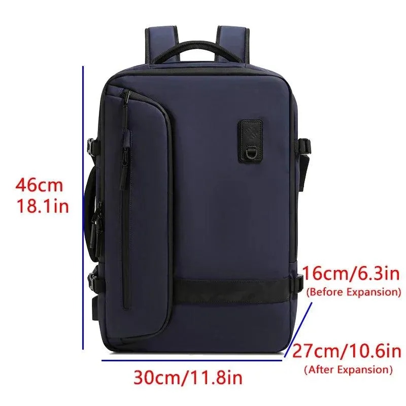 Travel Vacuum Compression Backpack for Men, Waterproof