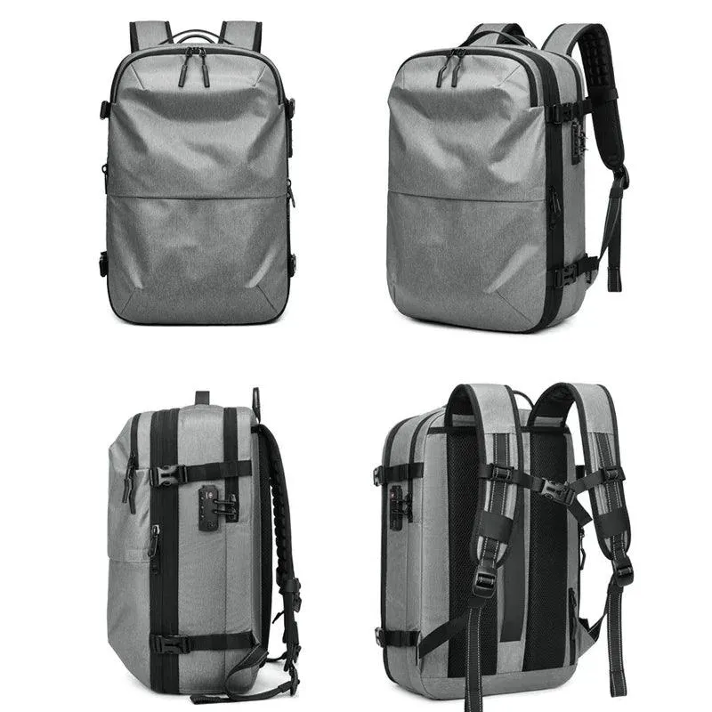 Travel Vacuum Compression Backpack for Men, Waterproof