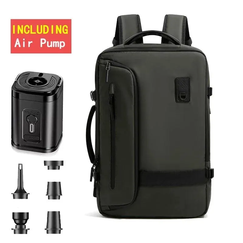 Travel Vacuum Compression Backpack for Men, Waterproof