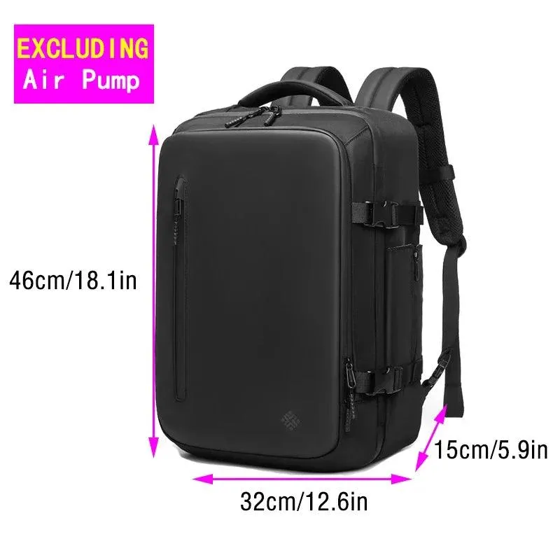 Travel Vacuum Compression Backpack for Men, Waterproof