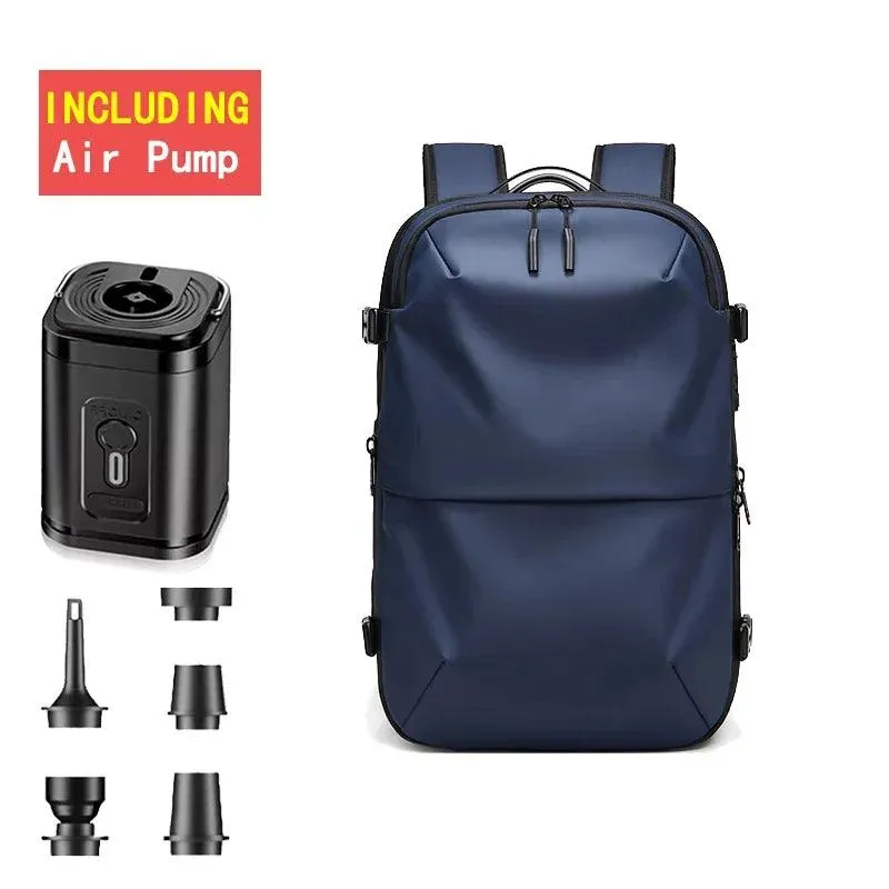 Travel Vacuum Compression Backpack for Men, Waterproof