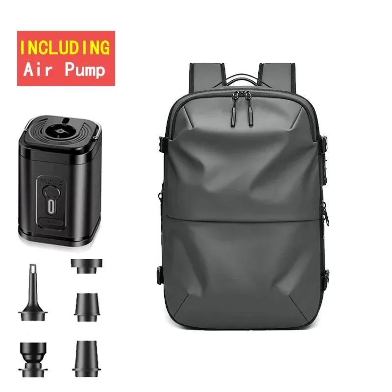 Travel Vacuum Compression Backpack for Men, Waterproof