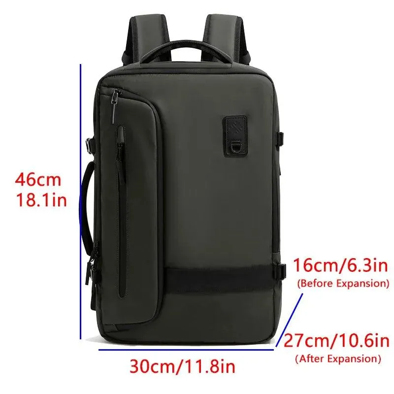 Travel Vacuum Compression Backpack for Men, Waterproof
