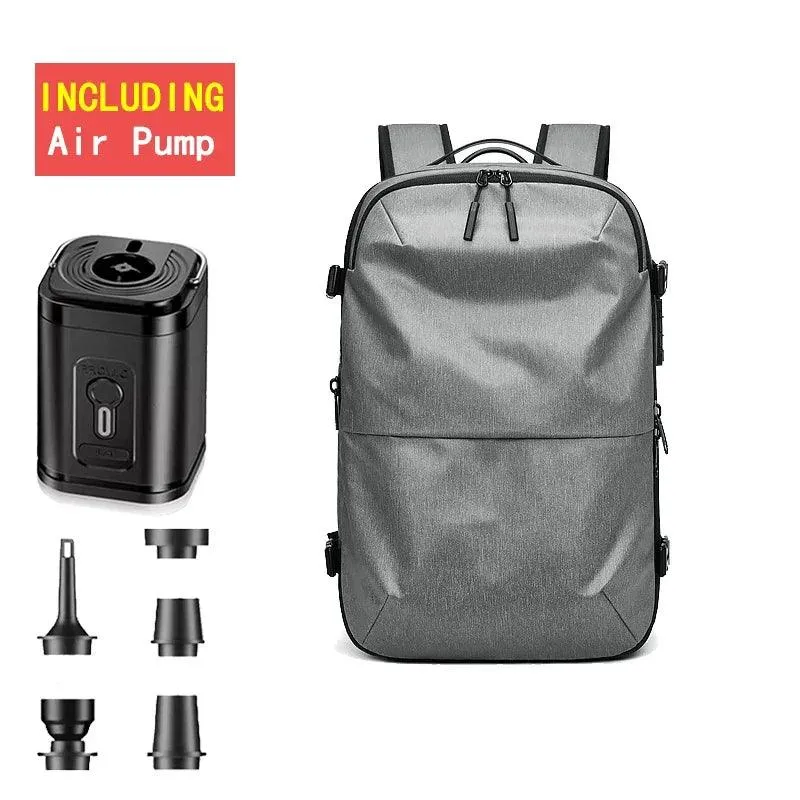 Travel Vacuum Compression Backpack for Men, Waterproof