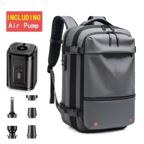 Travel Vacuum Compression Backpack for Men, Waterproof