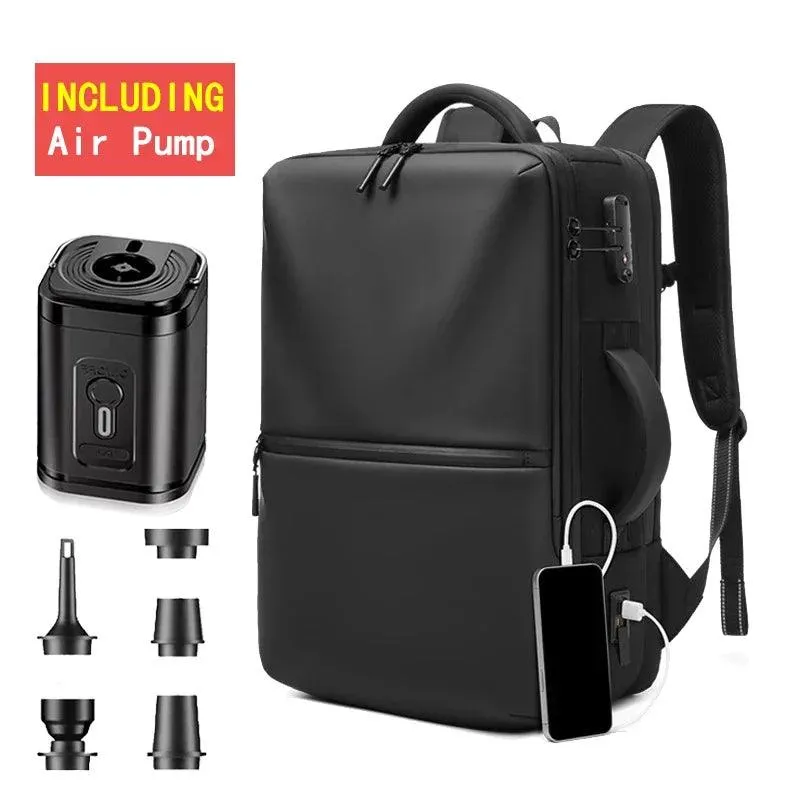 Travel Vacuum Compression Backpack for Men, Waterproof