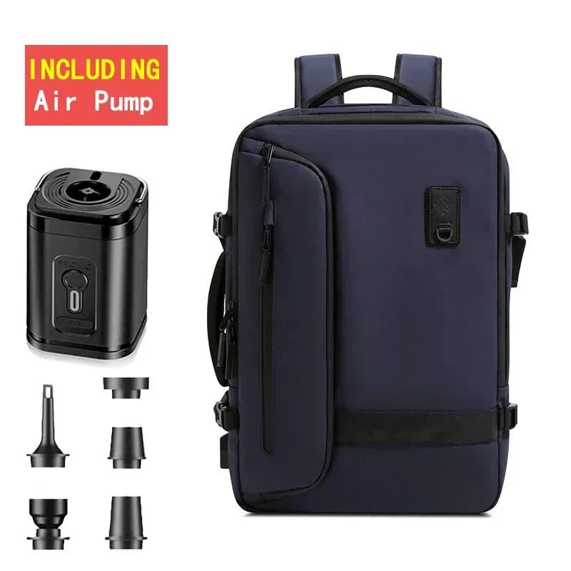 Travel Vacuum Compression Backpack for Men, Waterproof