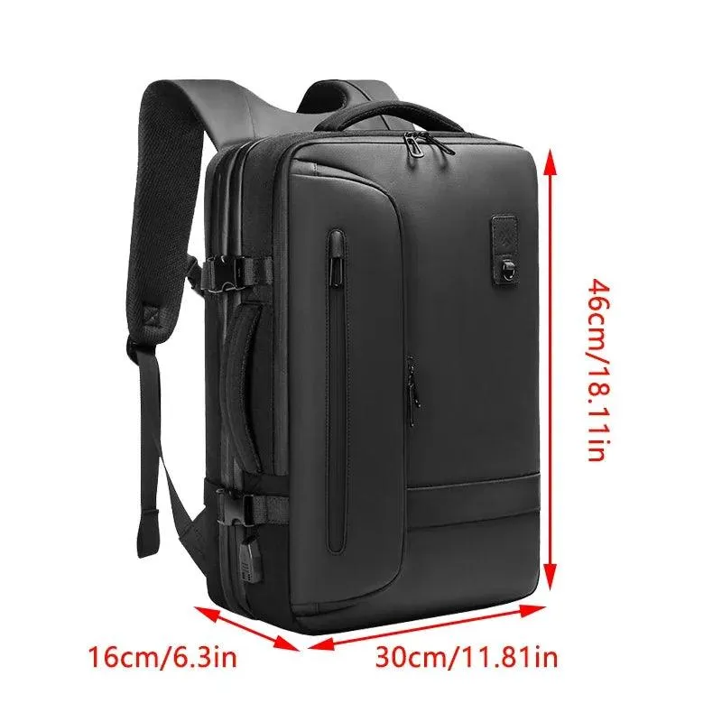 Travel Vacuum Compression Backpack for Men, Waterproof