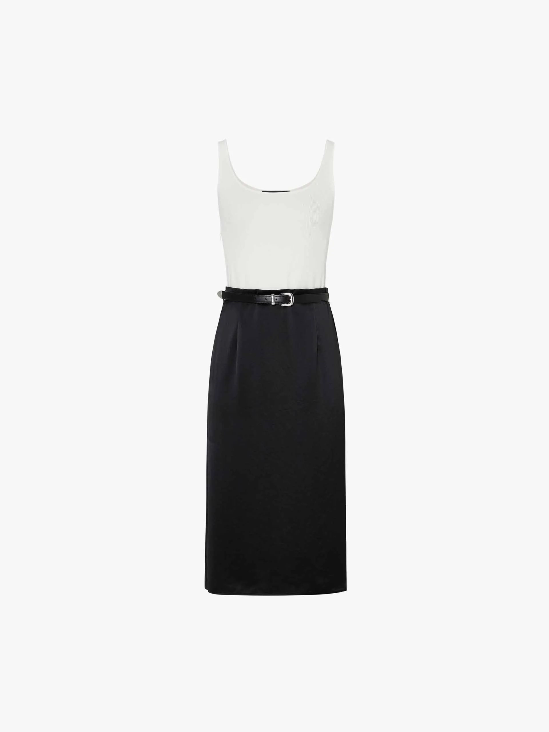 Two Tone Tank Dress