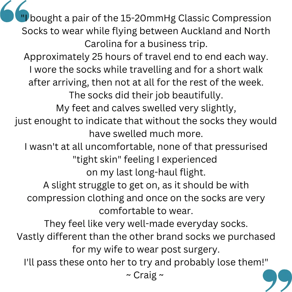 TXG Travel Socks - 365  Classic Unisex Style