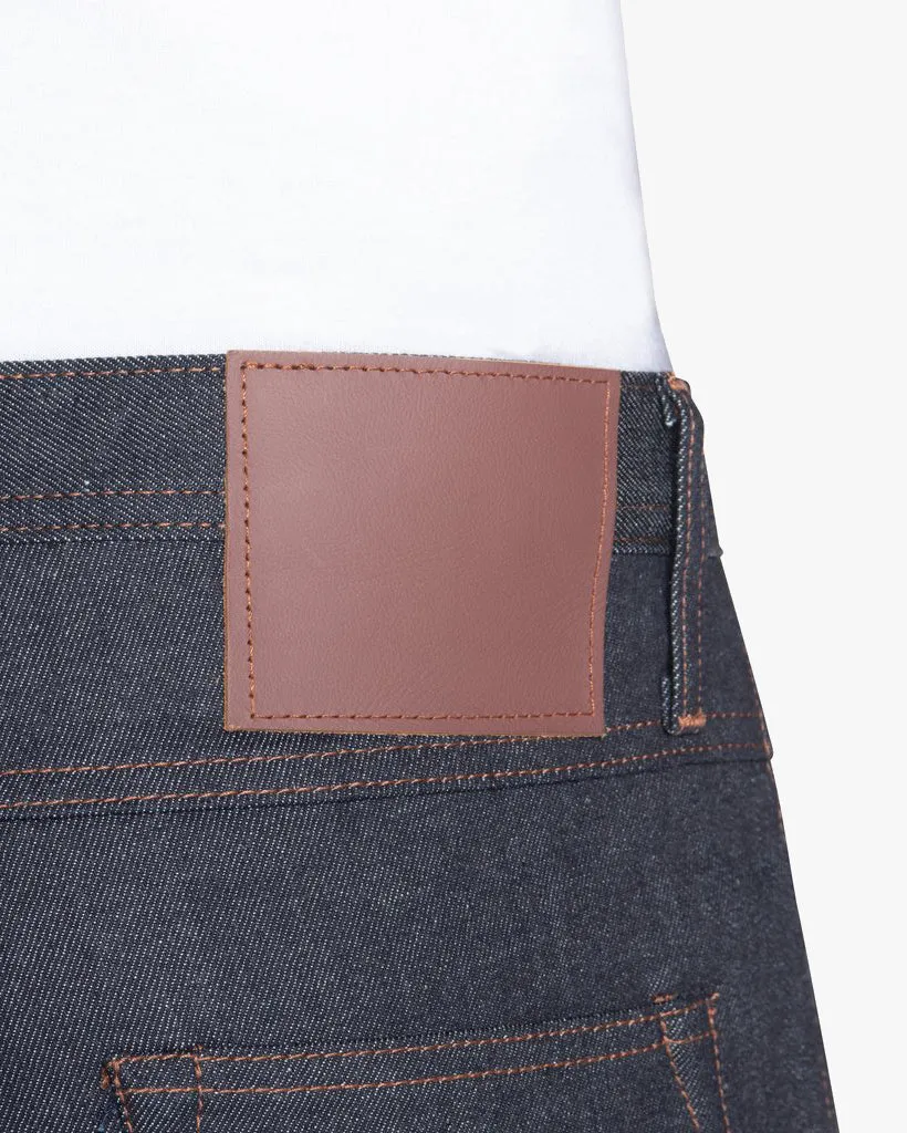 Unbranded UB322 Straight Fit Mens Jeans - 11oz Indigo Stretch Selvedge