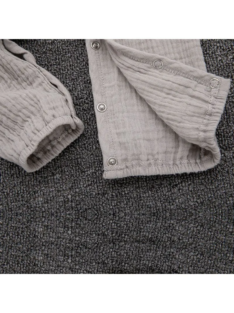 Unisex Infant Baby Muslin Overall