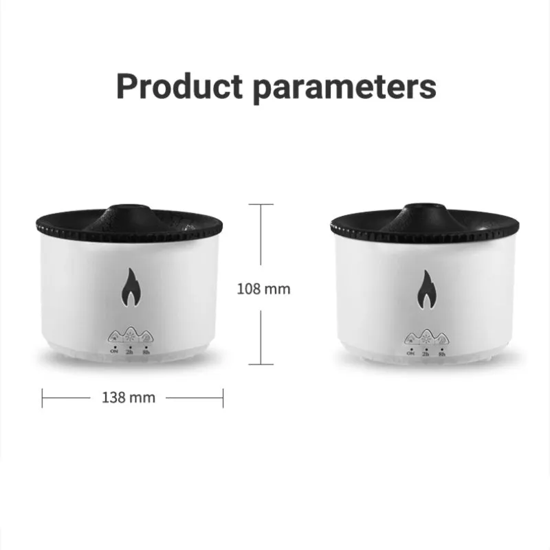 Volcano Style Essential Oil Humidifier