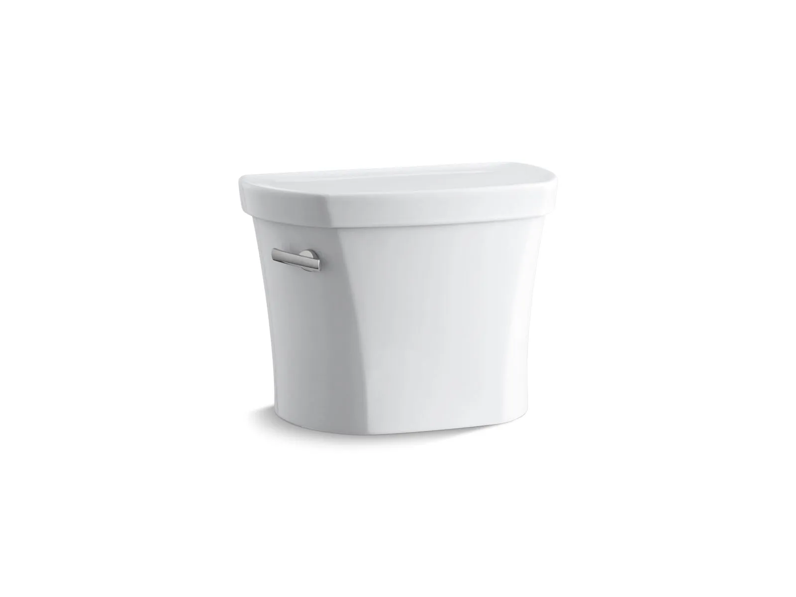 Wellworth Toilet Tank in White with Tank Cover Locks