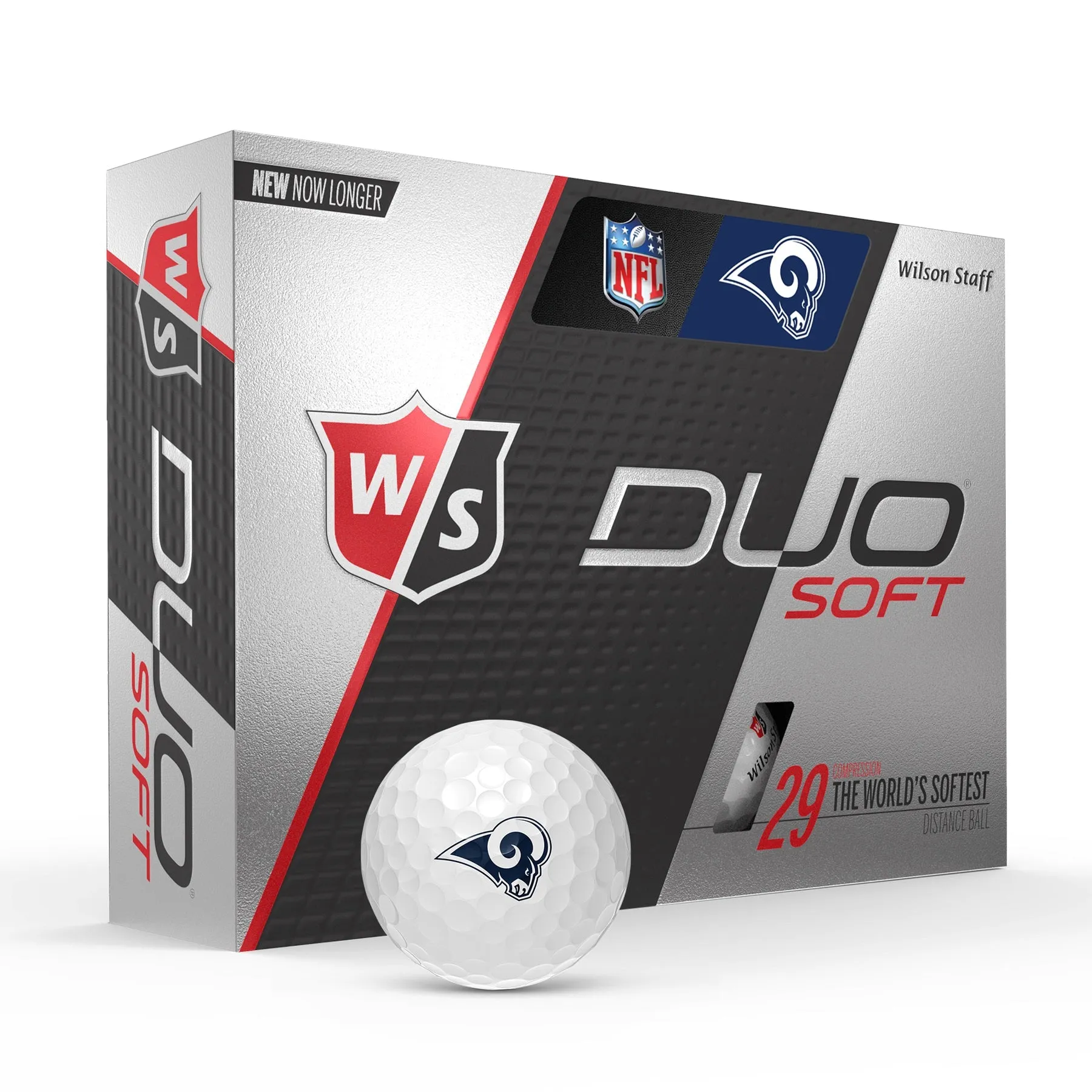 Wilson Staff Duo Soft NFL Team Licensed Golf Balls