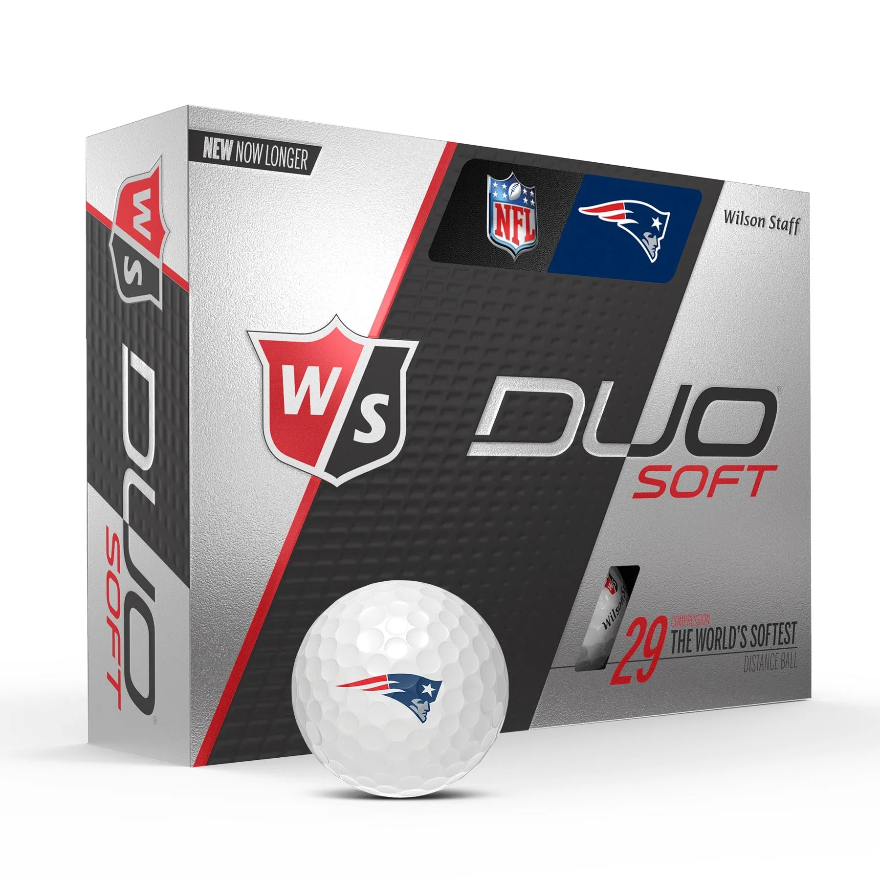 Wilson Staff Duo Soft NFL Team Licensed Golf Balls