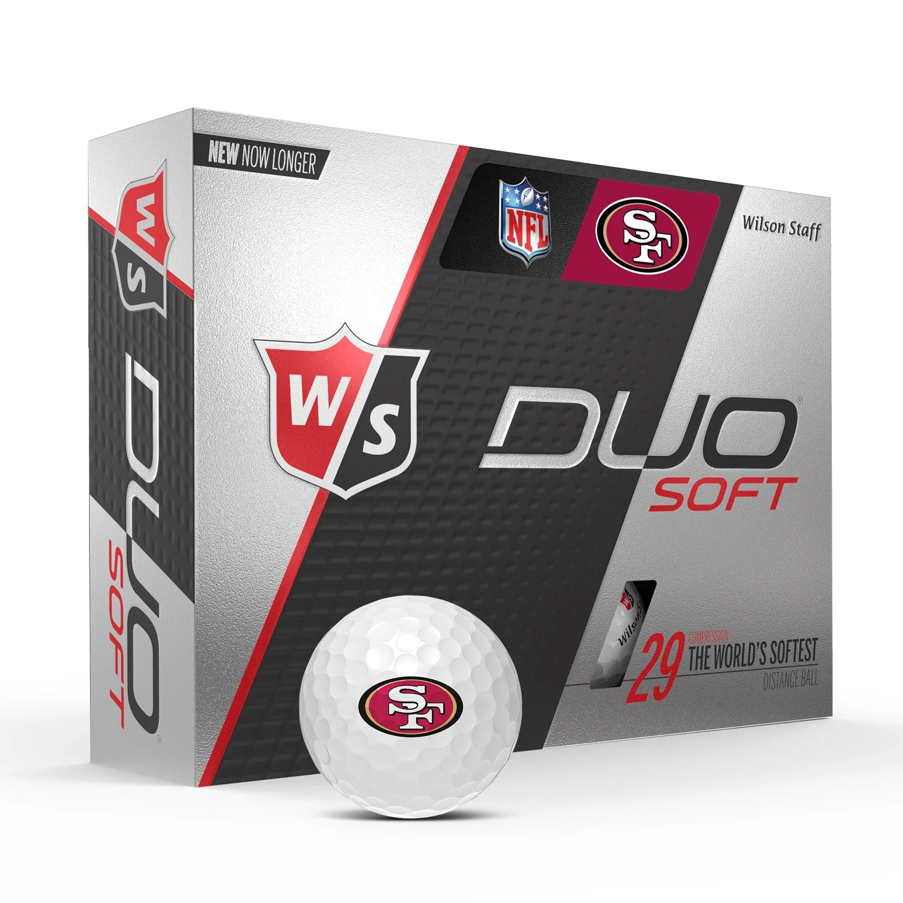 Wilson Staff Duo Soft NFL Team Licensed Golf Balls