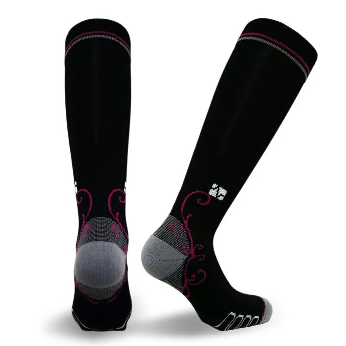 Women's Floral Performance Graduated Compression - VTW0116