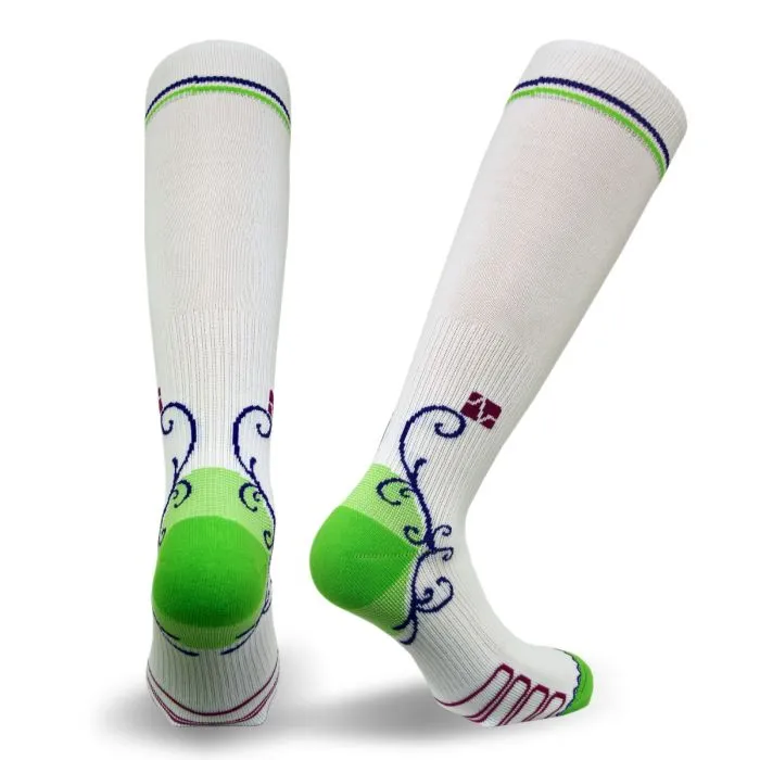 Women's Floral Performance Graduated Compression - VTW0116