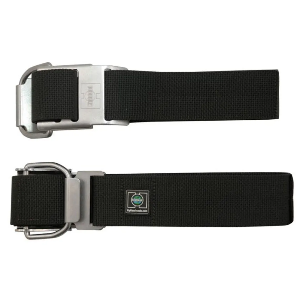 XS Scuba Tank Bands with Stainless Steel Cam Buckles (Pair)