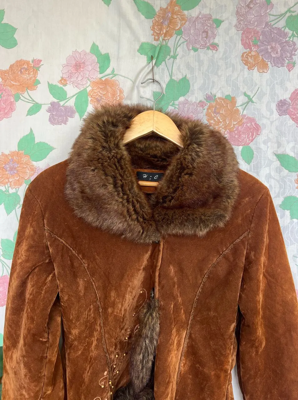 Y2K Suede Cropped Jacket