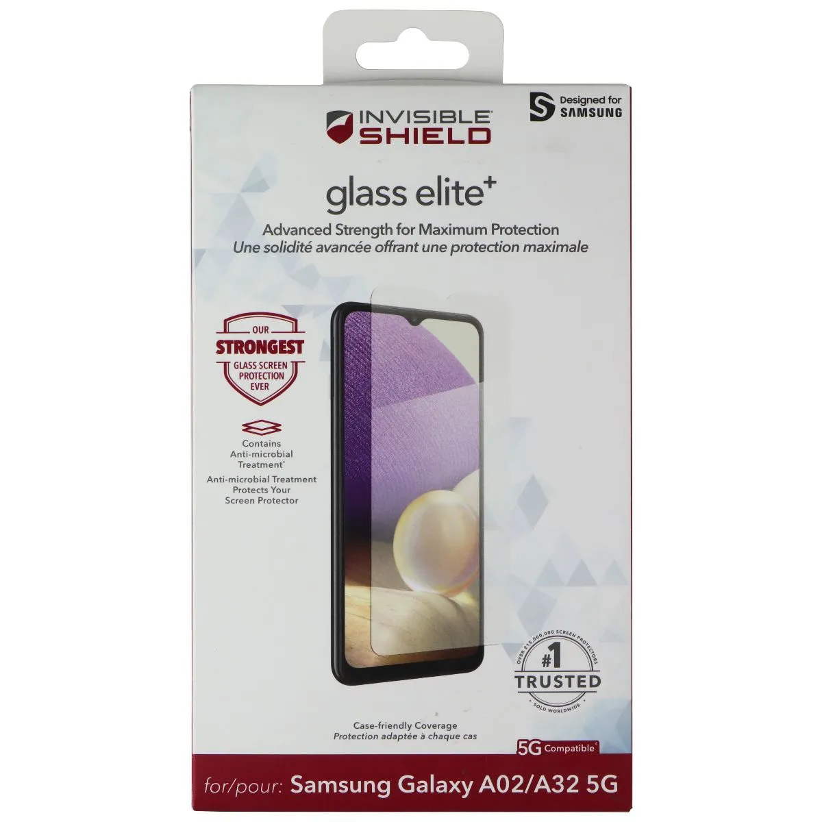 ZAGG (Glass Elite ) Screen Protector for Samsung Galaxy A02 and A32 5G