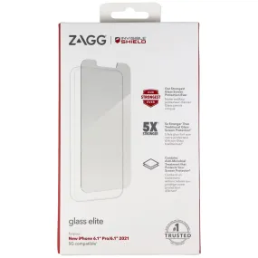 ZAGG InvisibleShield Glass Elite Screen Protector for Apple iPhone 13 & 13 Pro